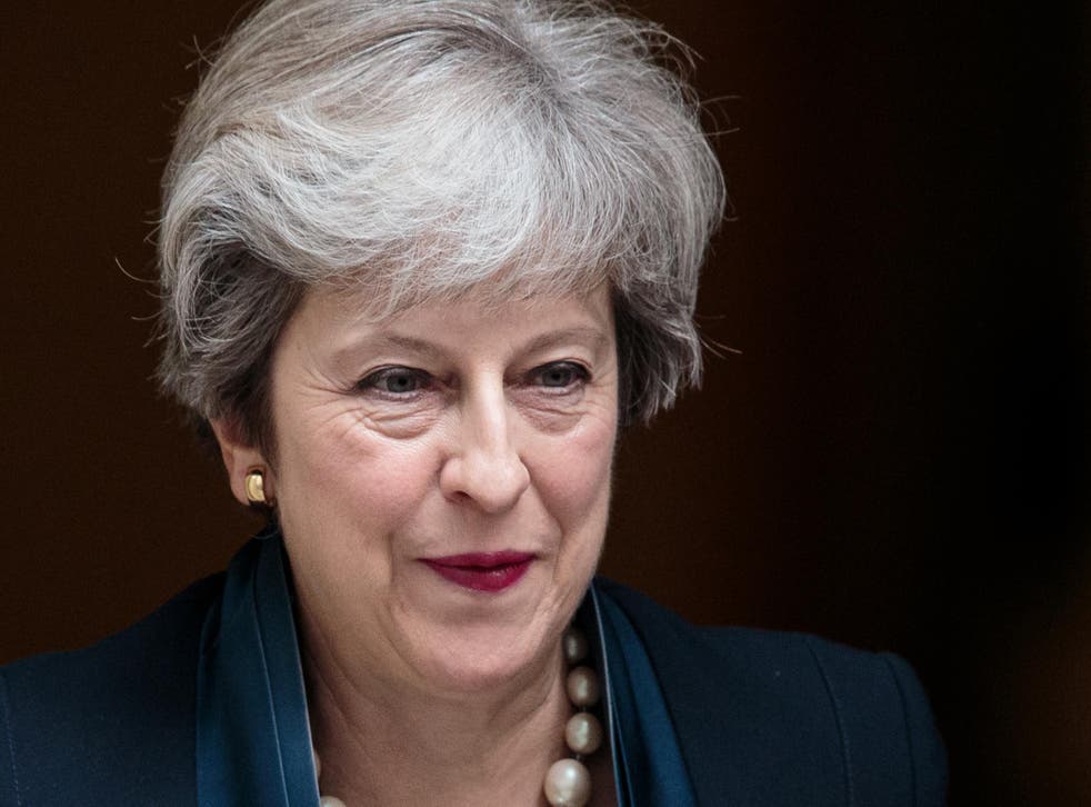 PM is forced into compromise, as she will be defeated if just seven of her MPs rebel