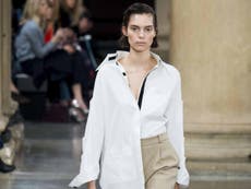 How the classic white shirt got reworked for Autumn/Winter