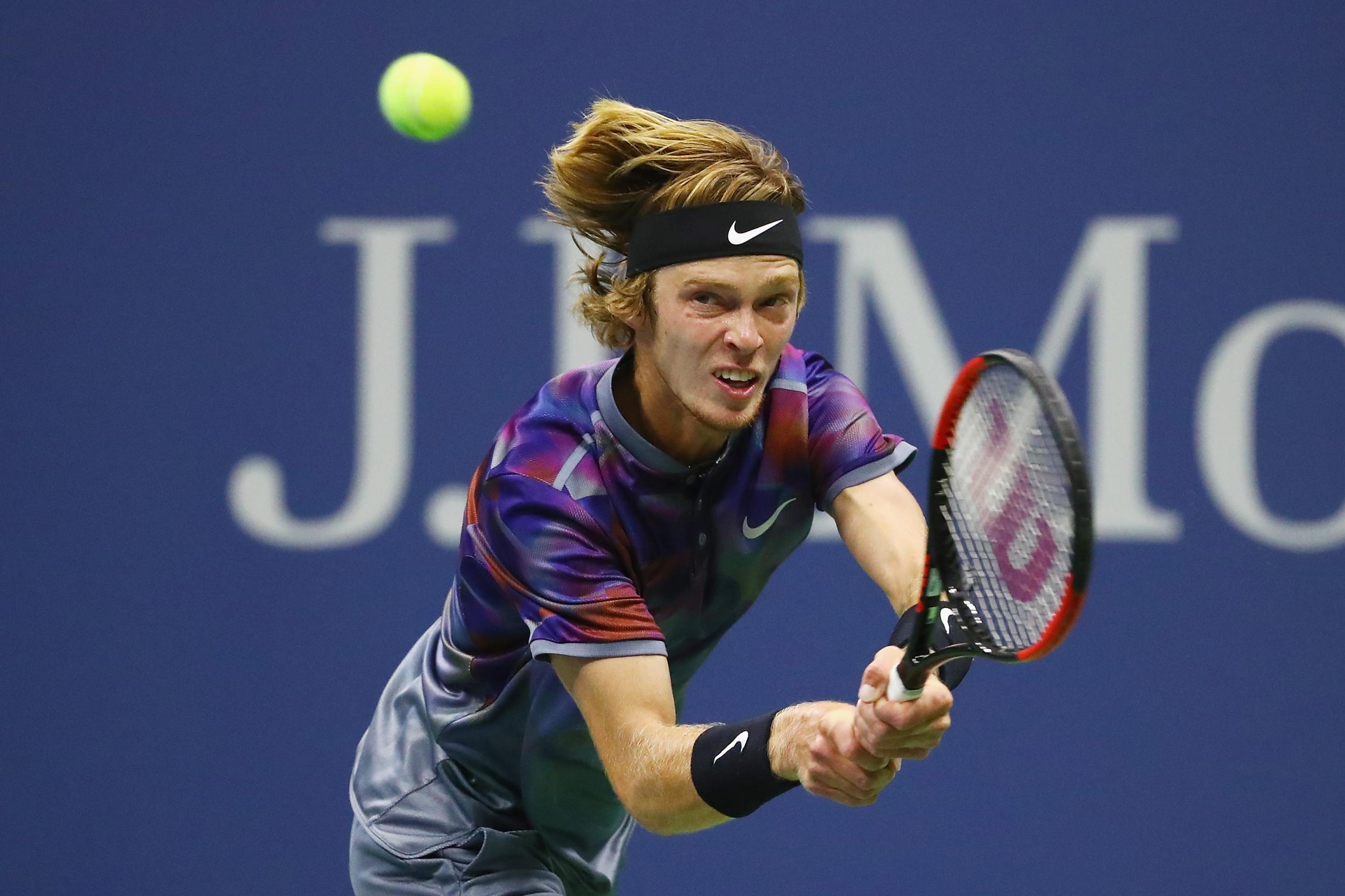 &#13;
Rublev was unable to threaten the Spaniard &#13;