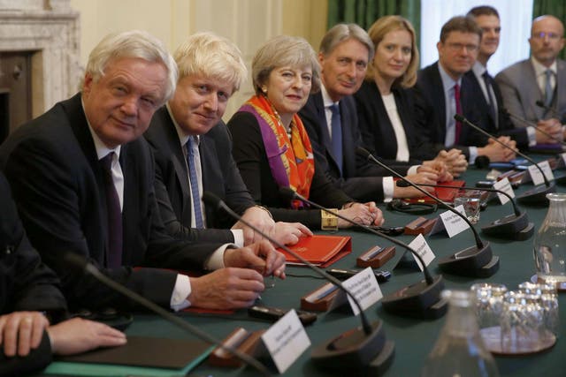 Theresa May and her Cabinet are accused of failing to provide the ‘leadership’ needed to deliver Brexit