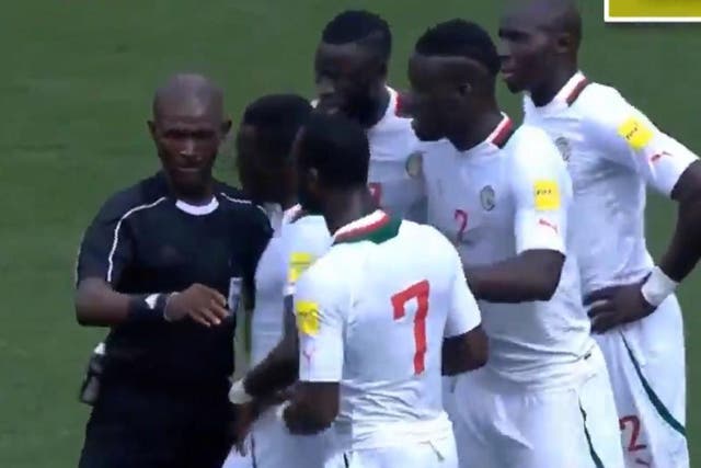 The Senegal Football Federation made a complaint to Fifa after the 2-1 defeat