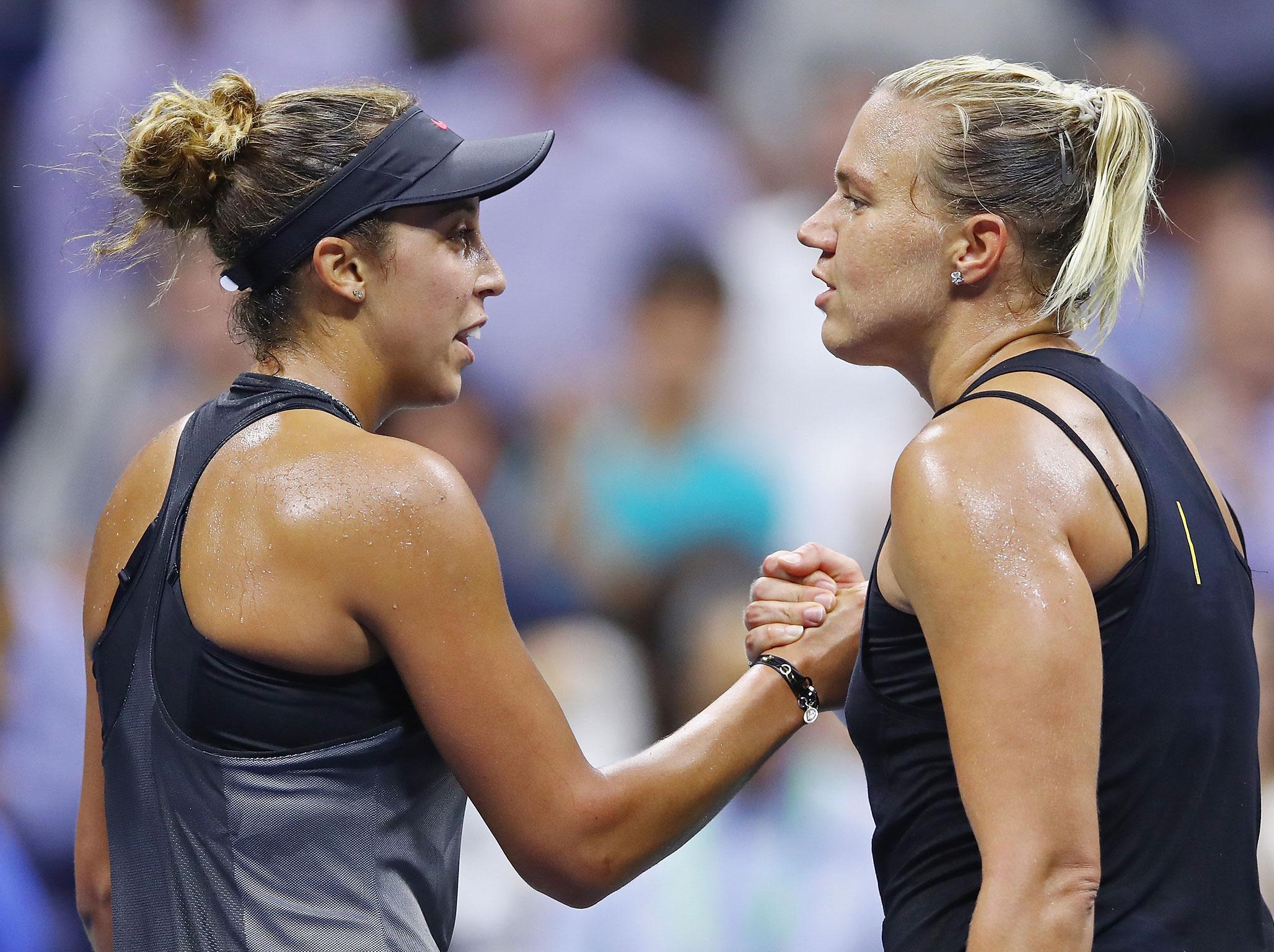 &#13;
Keys is into the final four at Flushing Meadows &#13;