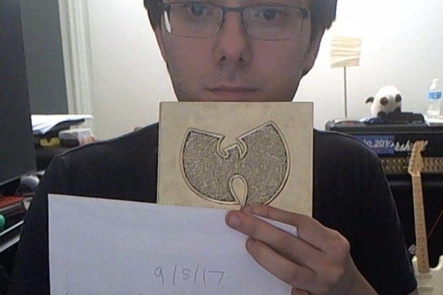 Martin Shrkreli appears to be selling the Wu-Tang Clan album on eBay
