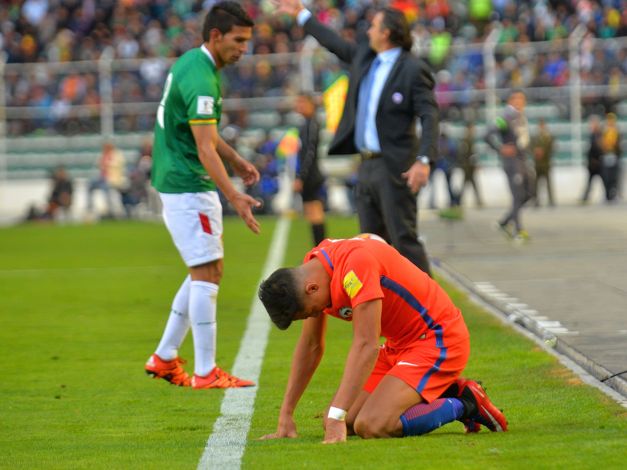 Chile are on the verge of missing out on the 2018 World Cup