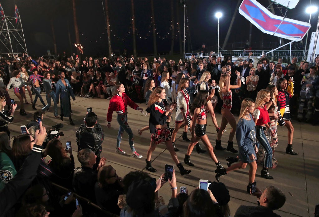 Tommy Hilfiger is taking his #TommyNow interactive party to London (Getty)