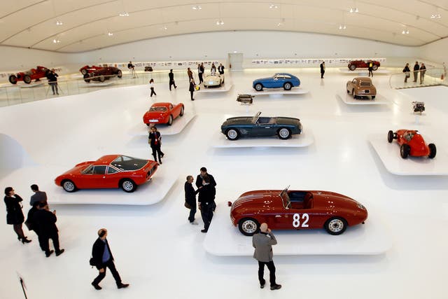 Time travel: the Ferrari museum in Modena has all the classics