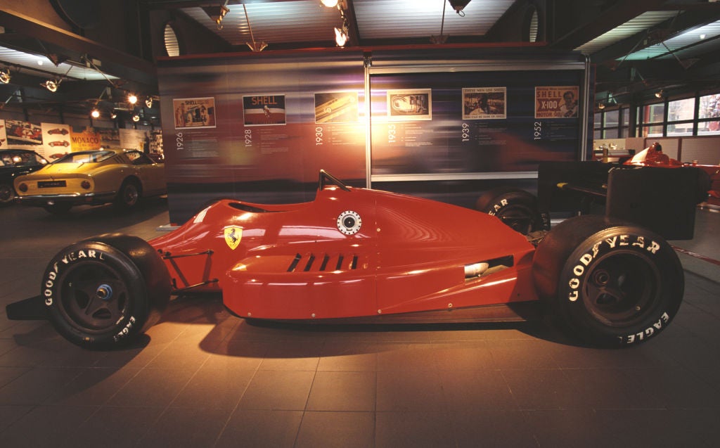 The 1986 Ferrari 637 designed by Gustav Brunner