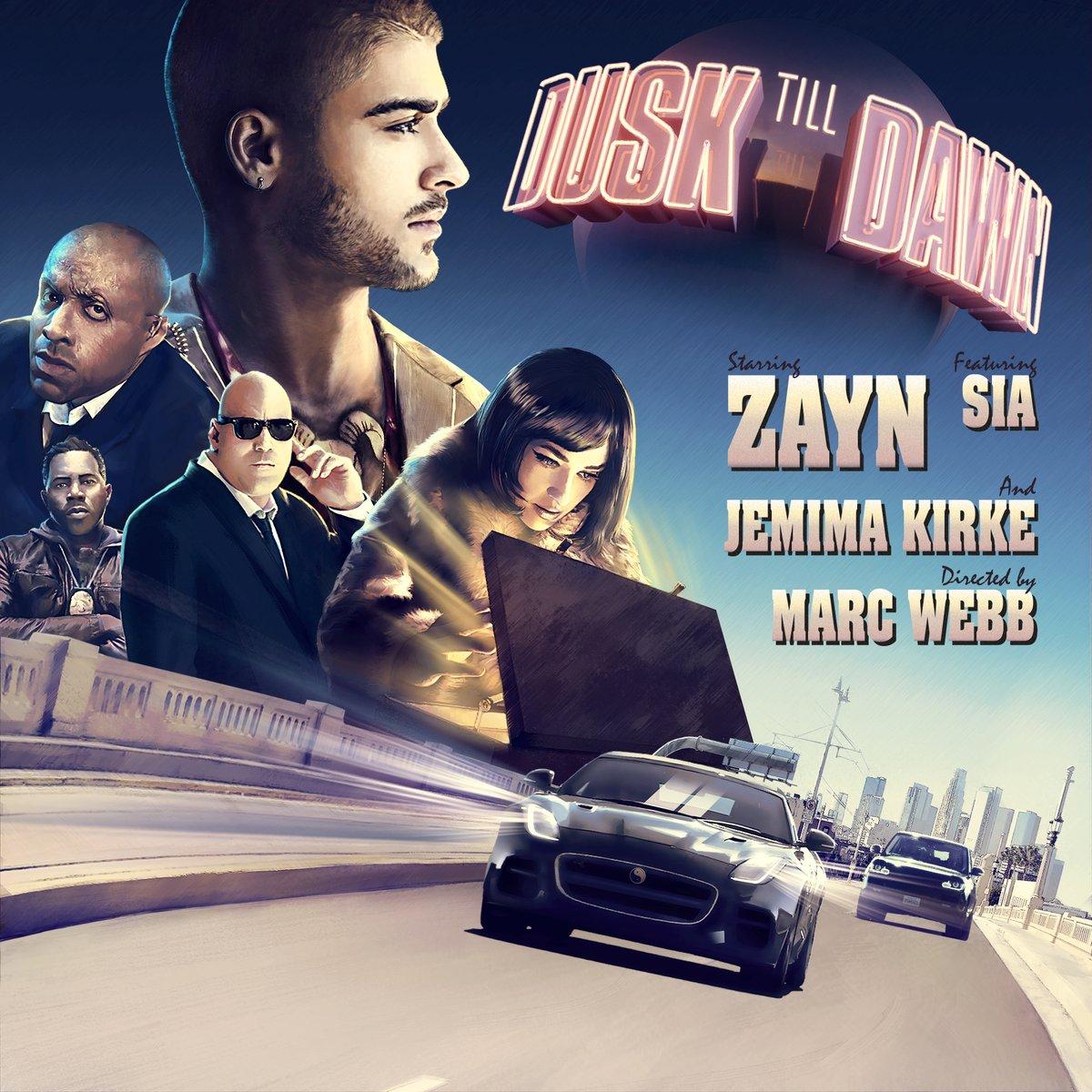 zayn sia dusk till dawn cast