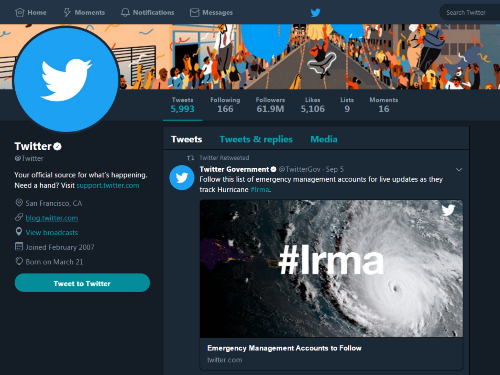 How to turn on Twitter's dark mode