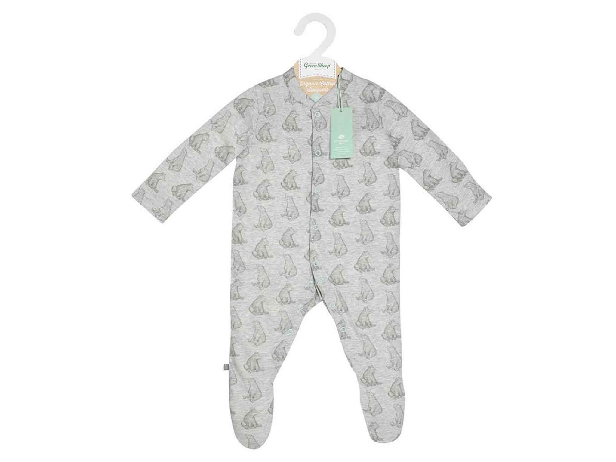 Baby Boy Girl 0-9 Months Wildlife Animals 6 Piece Set Sleepsuit Jacket Hat Bib