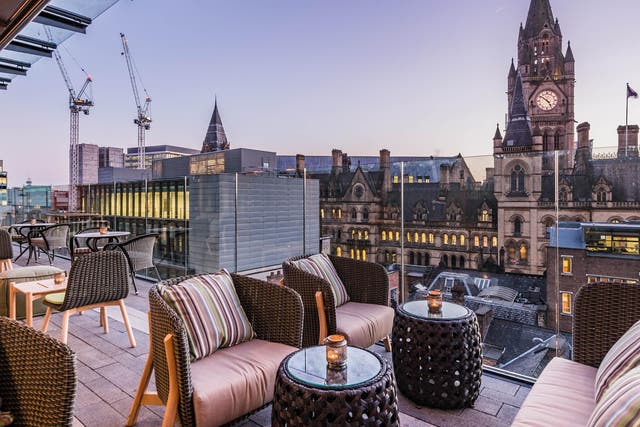 Feeling fancy: Enjoy a side of spectacular views with your bottomless brunch