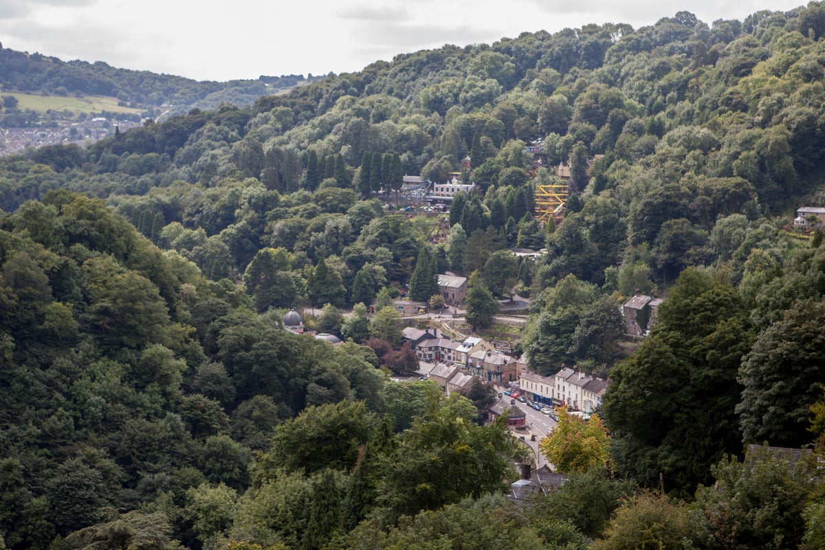 Matlock Bath sits in the heart of the Derbyshire Dales