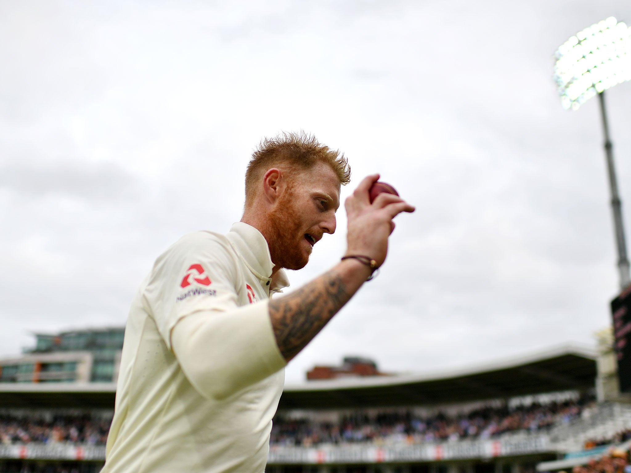 Mr Stokes missed the Ashes after being suspended from playing for England