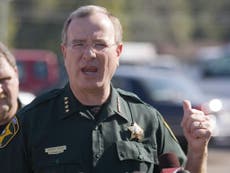 Florida Sheriff says he'll arrest anyone with a warrant at shelters 