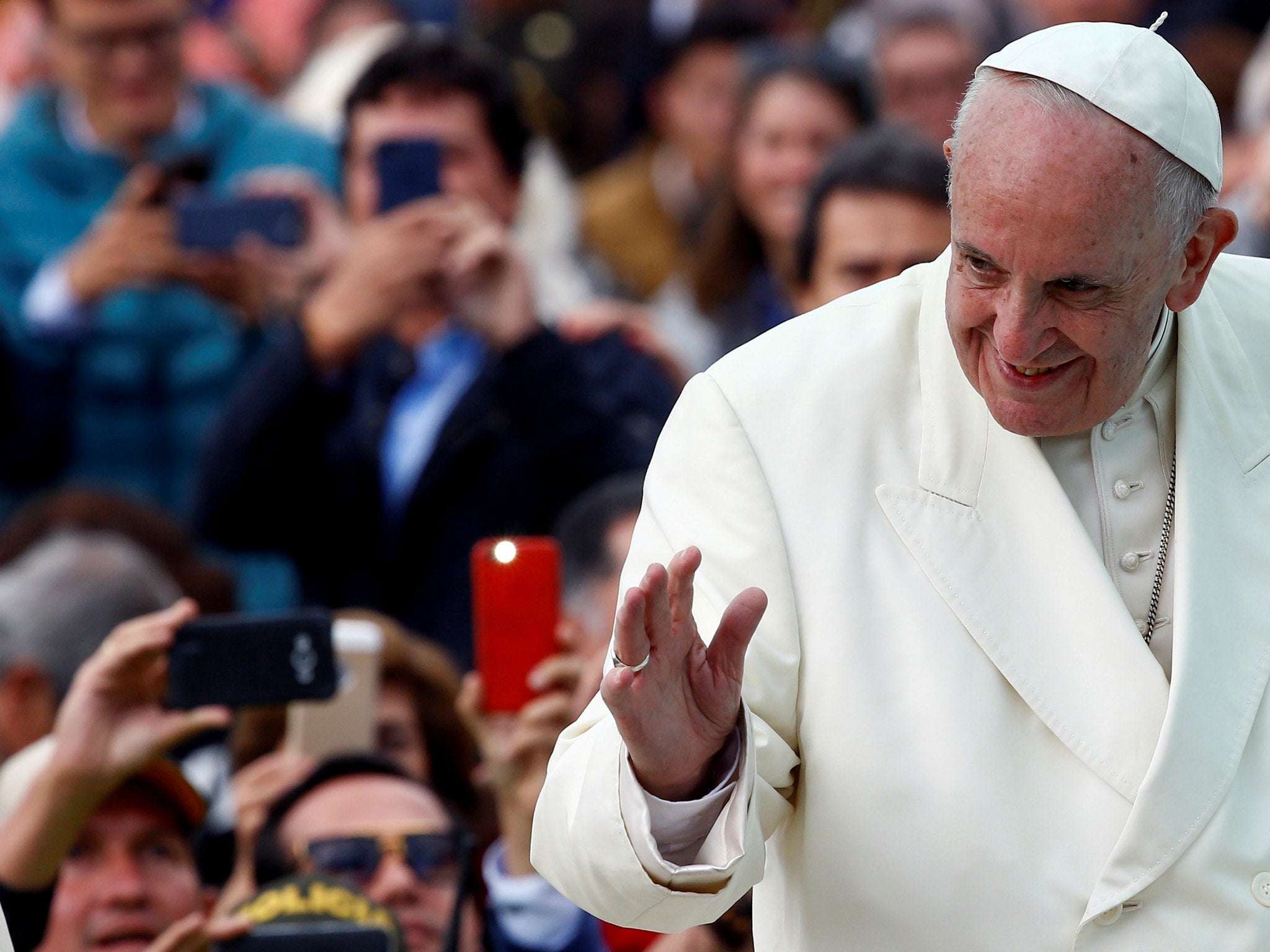 Pope Francis spoke about the Lord's Prayer on Italian TV