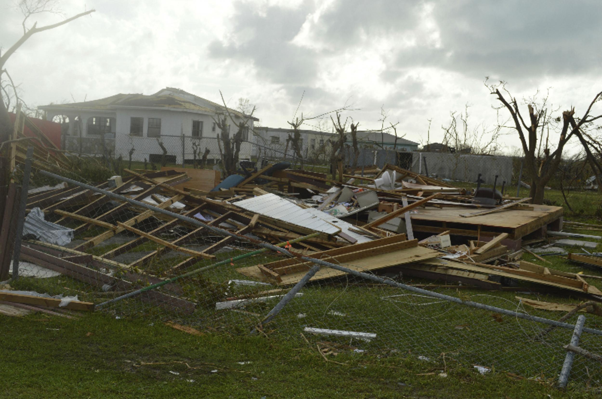 Large parts of the Turks and Caicos Islands have already been destroyed