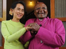 Desmond Tutu condemns Aung San Suu Kyi over Rohingya crisis