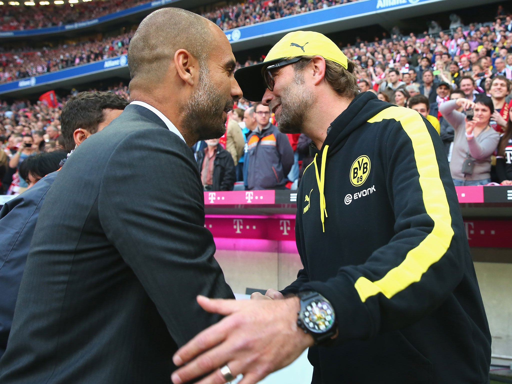 Guardiola and Klopp renew a rivalry that dates back to the Bundesliga