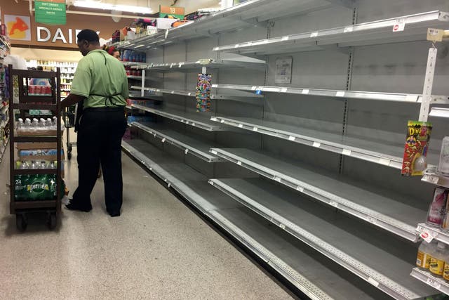 People have been told to prepare for up to six days without supplies