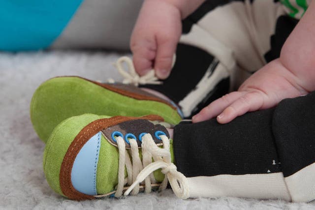 Baby steps: children's shoes can help strengthen ligaments and improve posture
