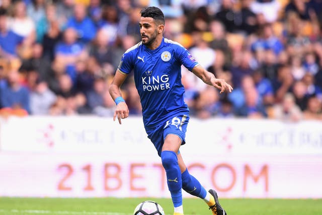 Riyad Mahrez has made a bright start to the season for Leicester