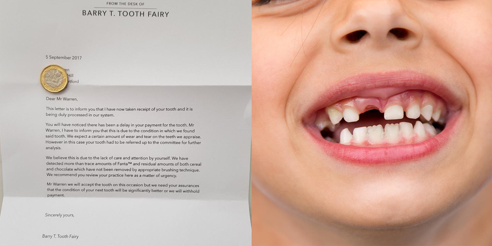 This Father S Tooth Fairy Letter To His Son Is Absolutely Genius