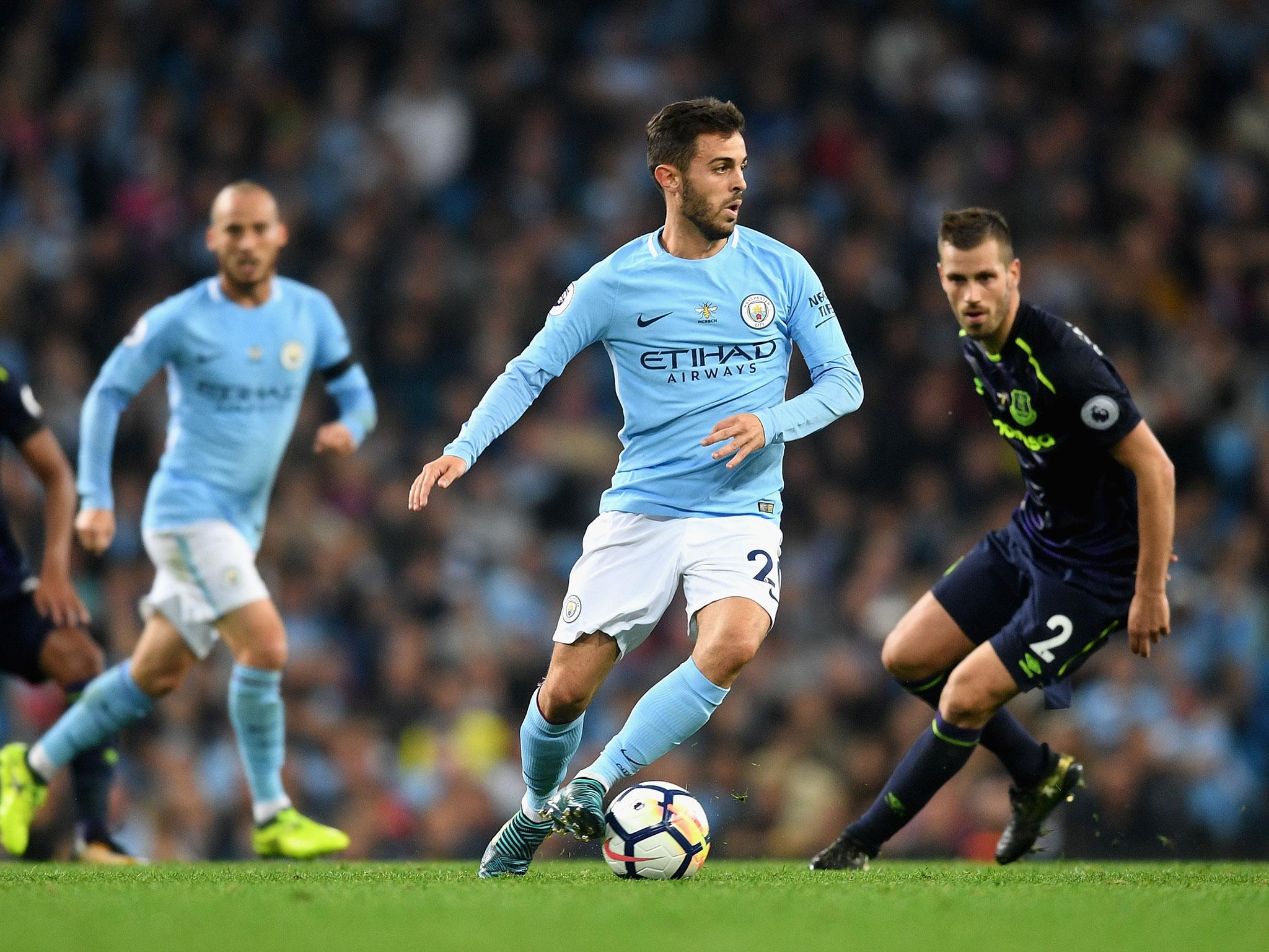 Bernardo Silva was Manchester City's first signing of the season and already looks at ease