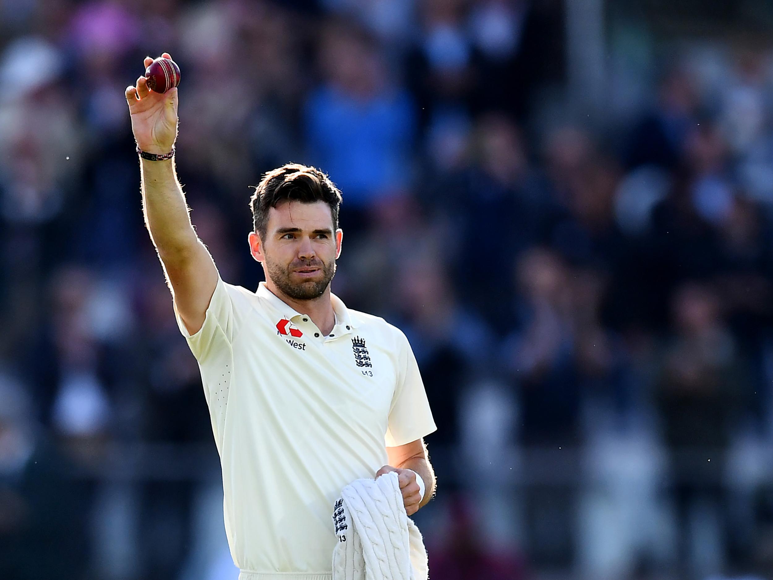 James Anderson claimed his 500th Test wicket with the scalp of Kraigg Brathwaite