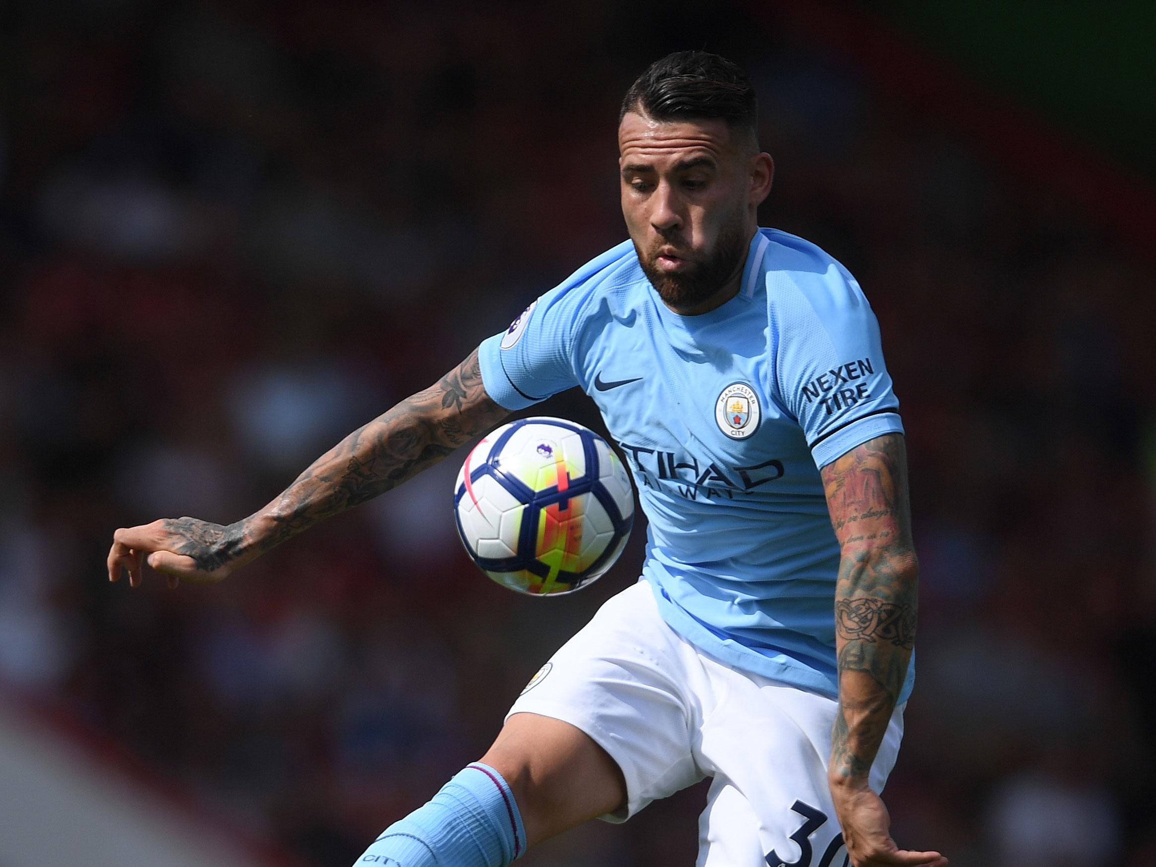 Nicolas Otamendi was lucky to be on the winning side