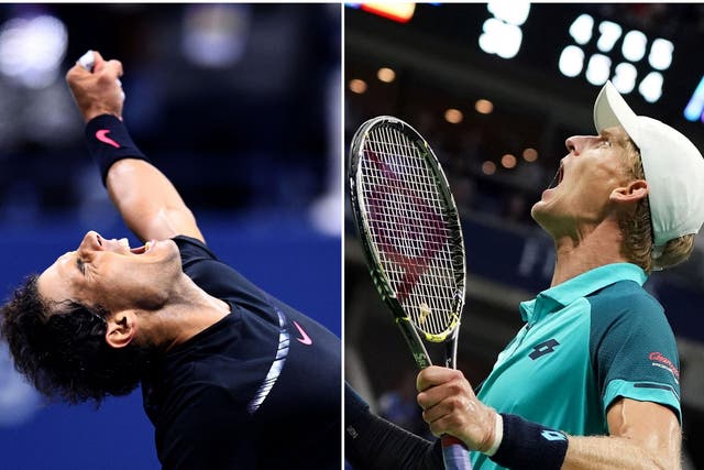 Kevin Anderson and Rafael Nadal will face off for the US Open
