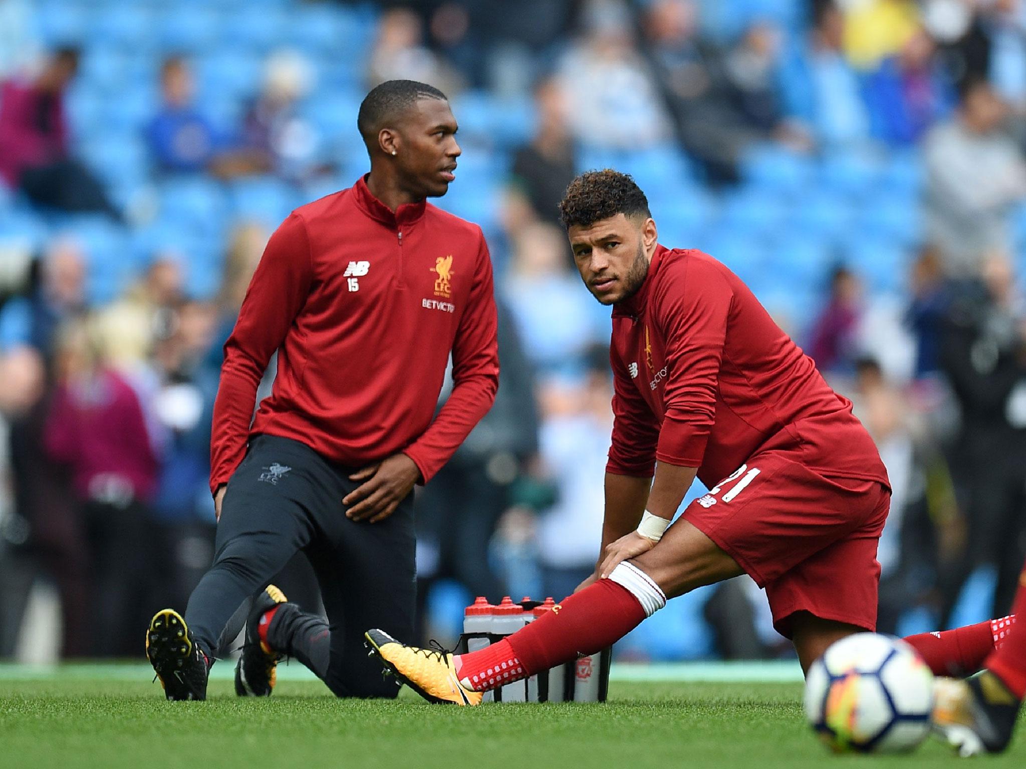 Alex Oxlade-Chamberlain was left on the bench for Saturday's clash against City