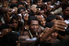 Desperation grows as Rohingya Muslims pour into refugee camps
