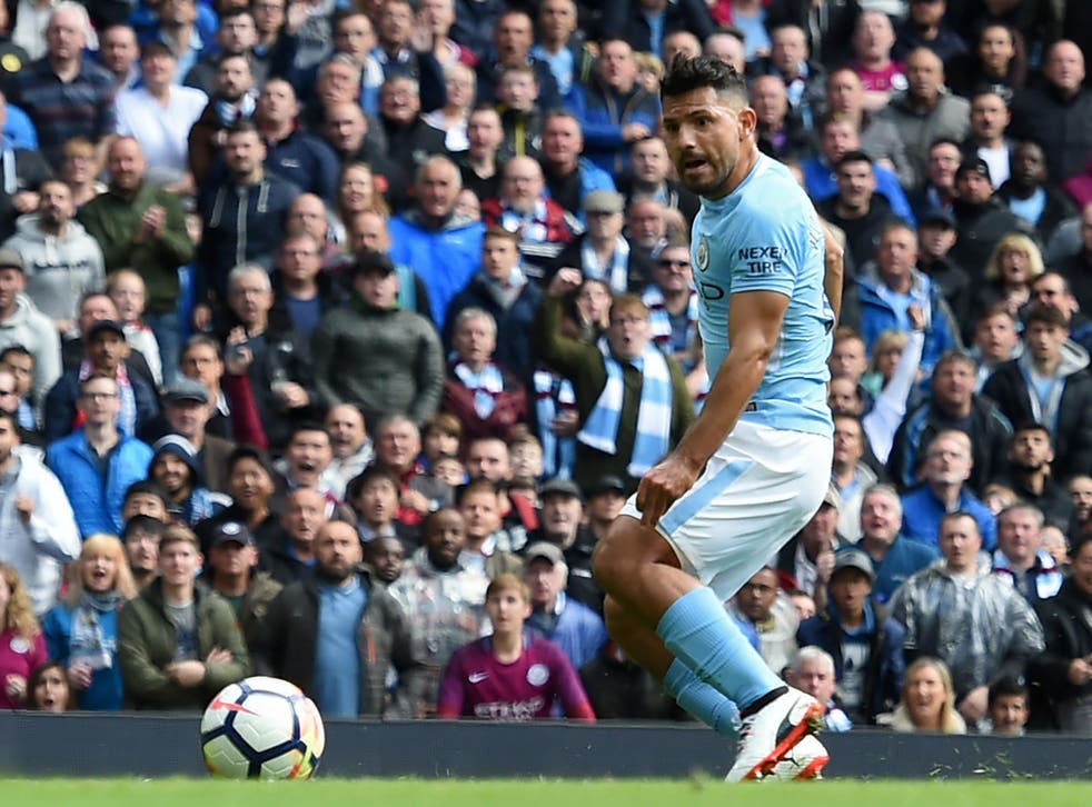 Sergio Aguero opened the scoring thanks to a sumptuous through ball from Kevin de Bruyne