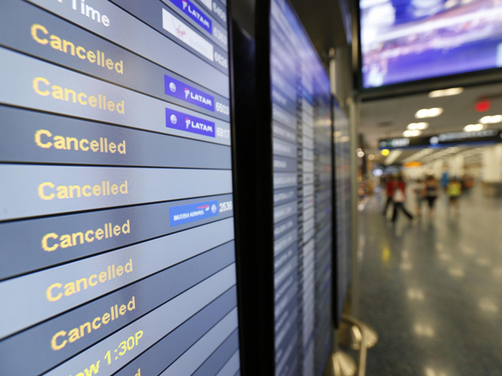 All flights from Miami International Airport have been cancelled
