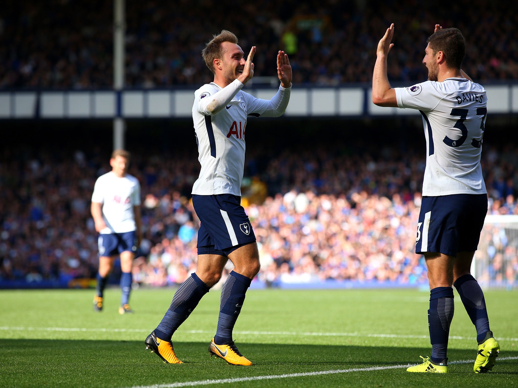 Christian Eriksen also made his way onto the scoresheet