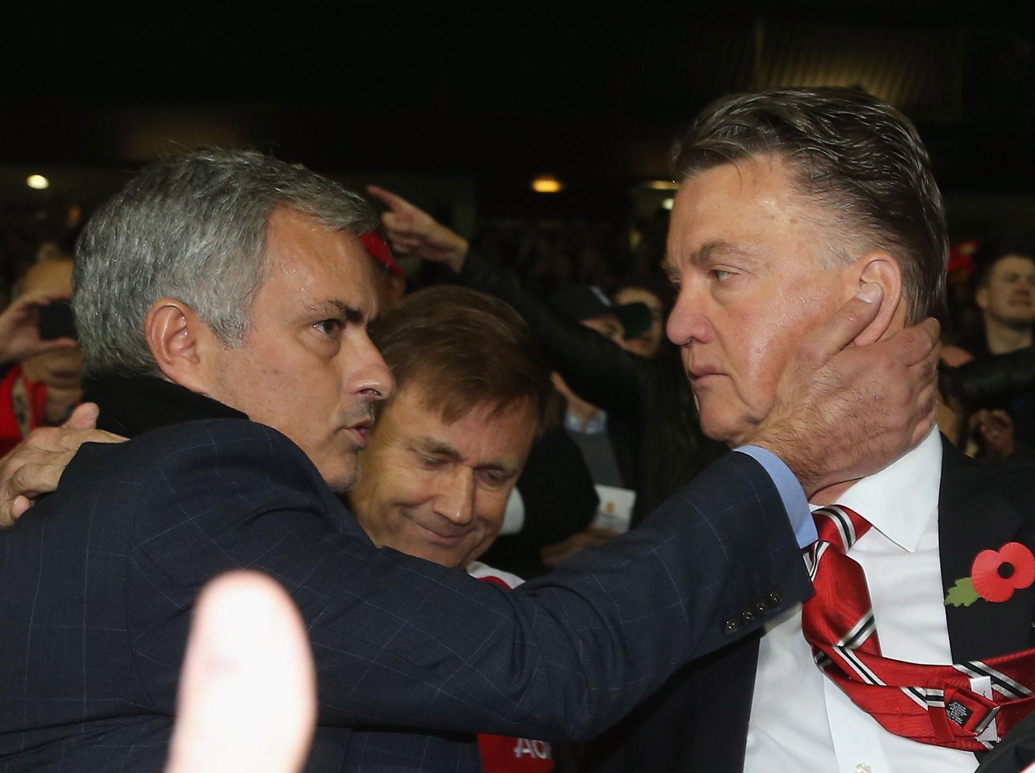 Jose Mourinho believes Louis van Gaal presided over an 'empty period' at Manchester United