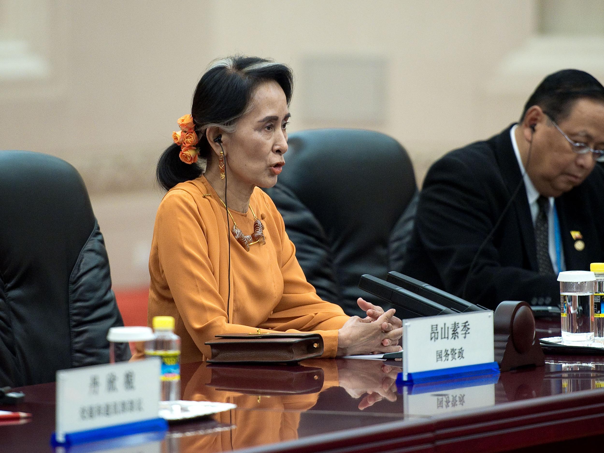 The leader of Burma’s National League for a Democracy was given the prestigious award in 1991 for campaigning to make her country democratic