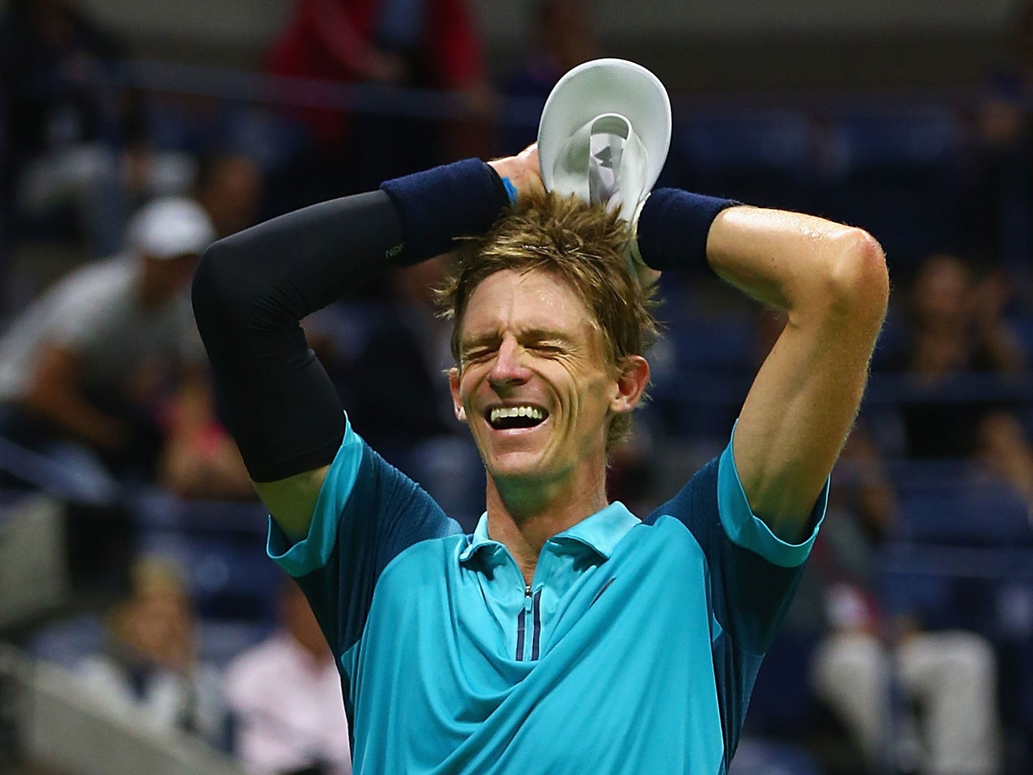 &#13;
Anderson became the first South African to reach the US Open final since 1965, even after his hip injury &#13;