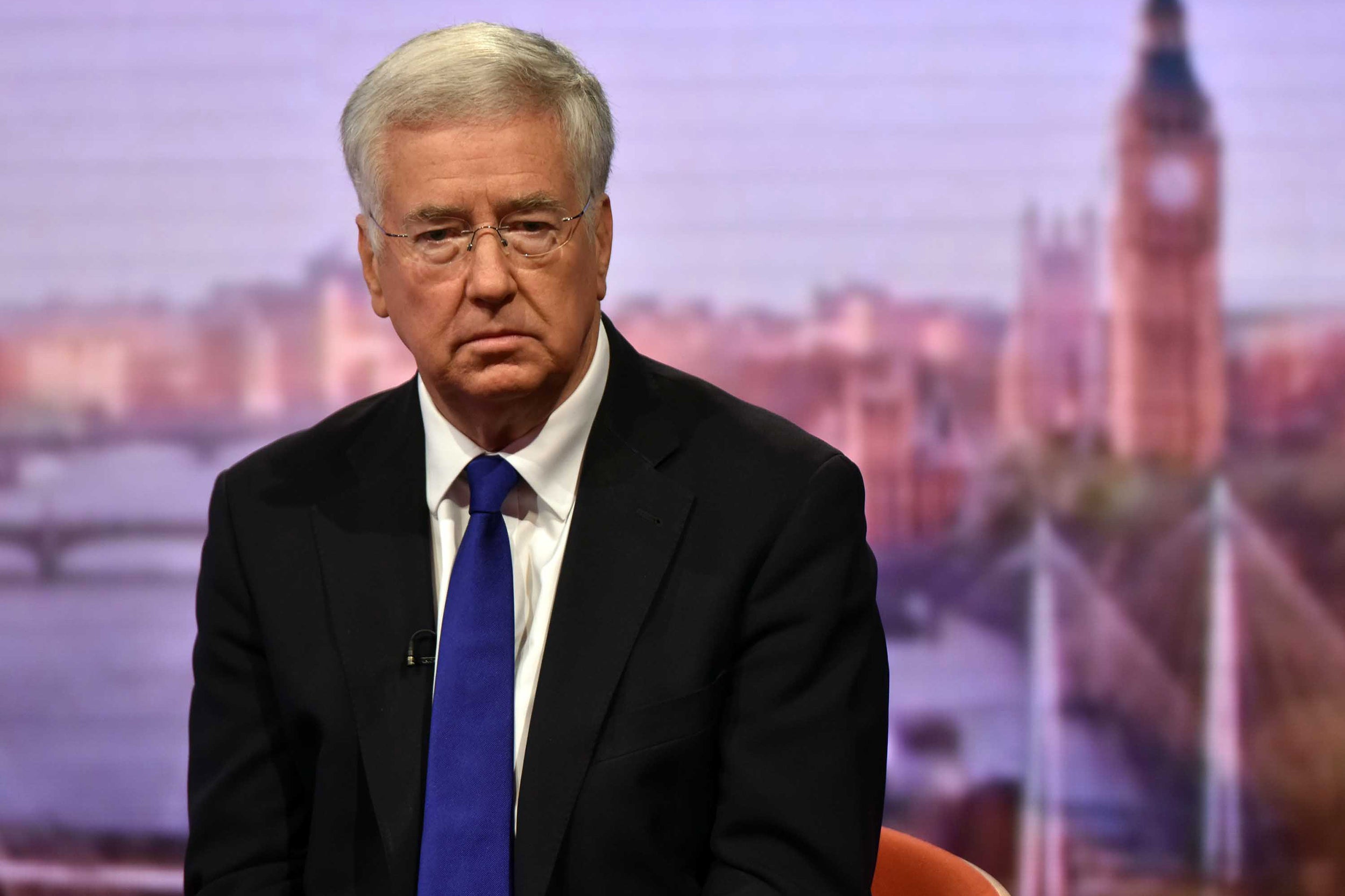 Michael Fallon is under fire over the incident in 2002