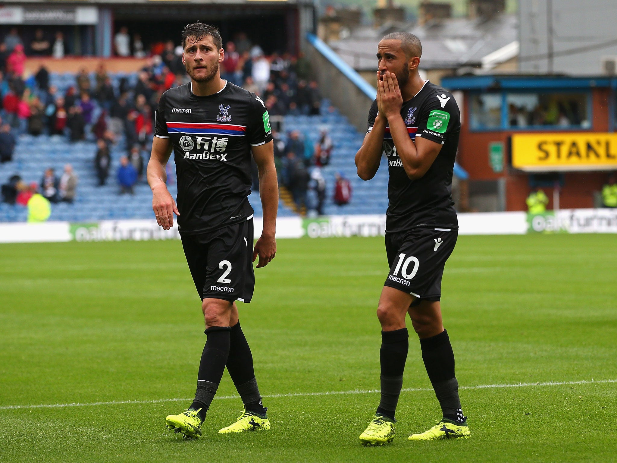 Palace had yet to win this season under De Boer, and defeat at Burnley was the final straw