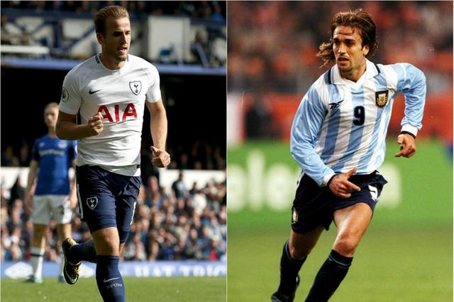 Harry Kane is drawing comparisons with the great Gabriel Batistuta
