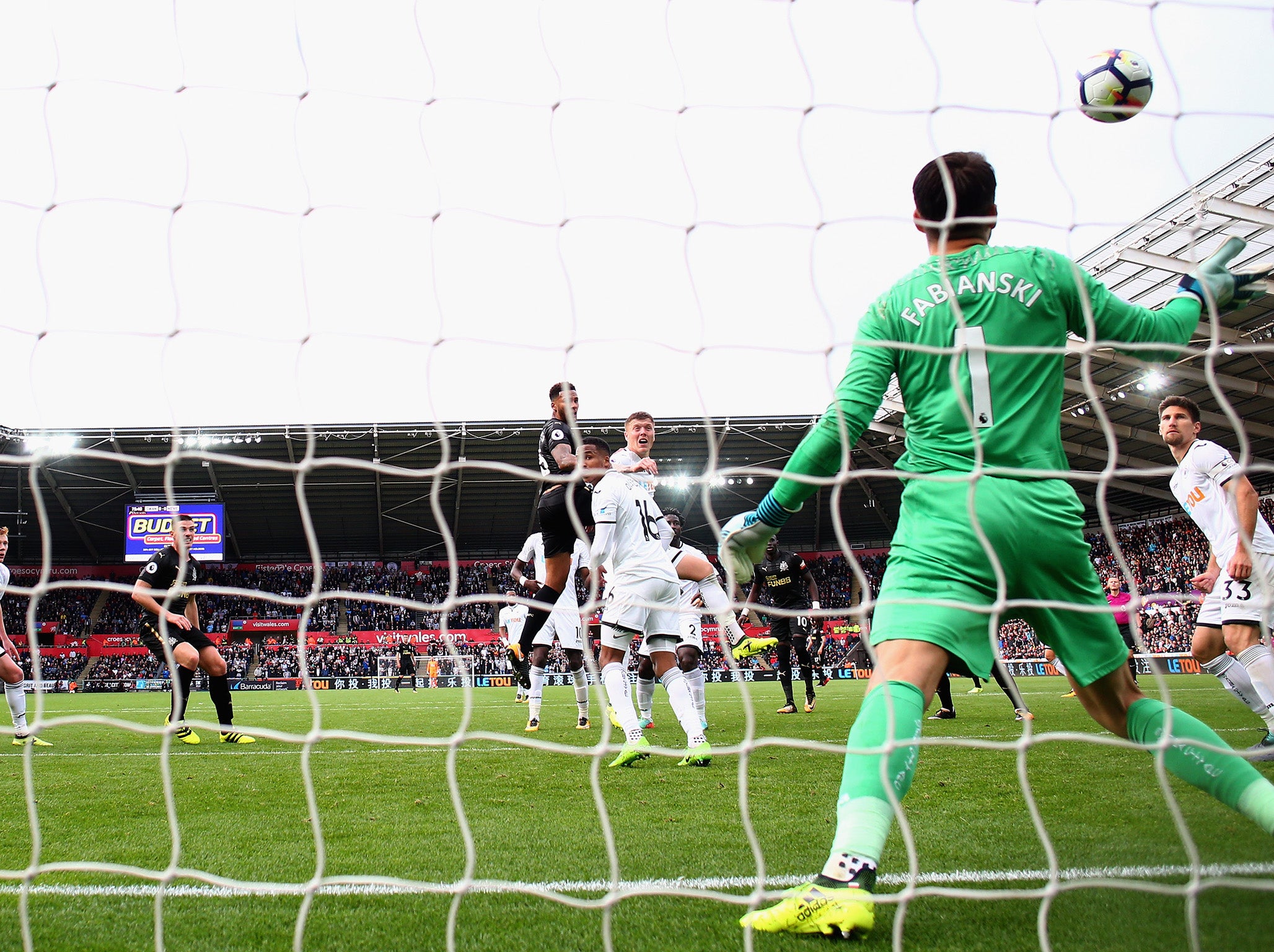 Lascelles headed home the winning goal