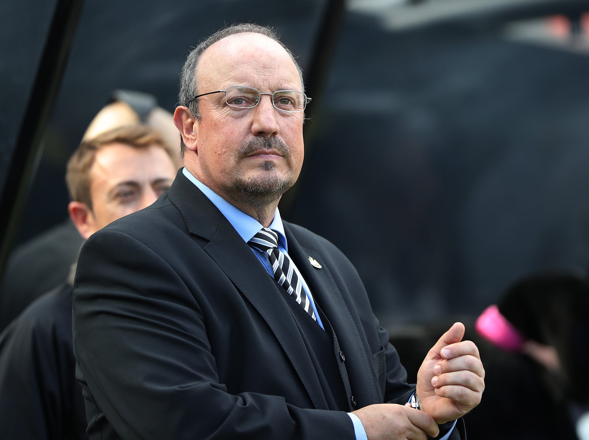 Benitez was absent from the game