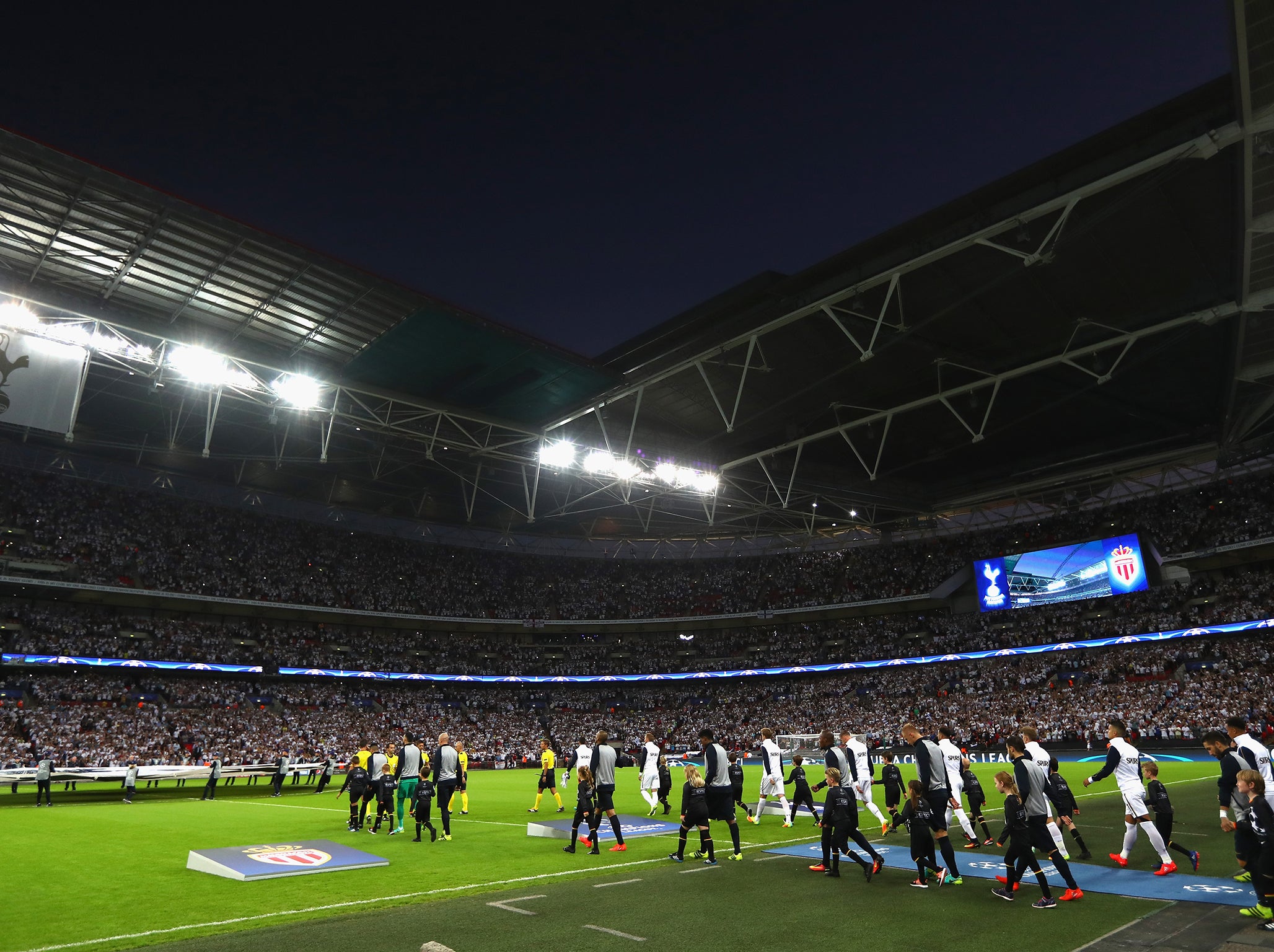 Spurs will continue to play their European home fixtures at Wembley