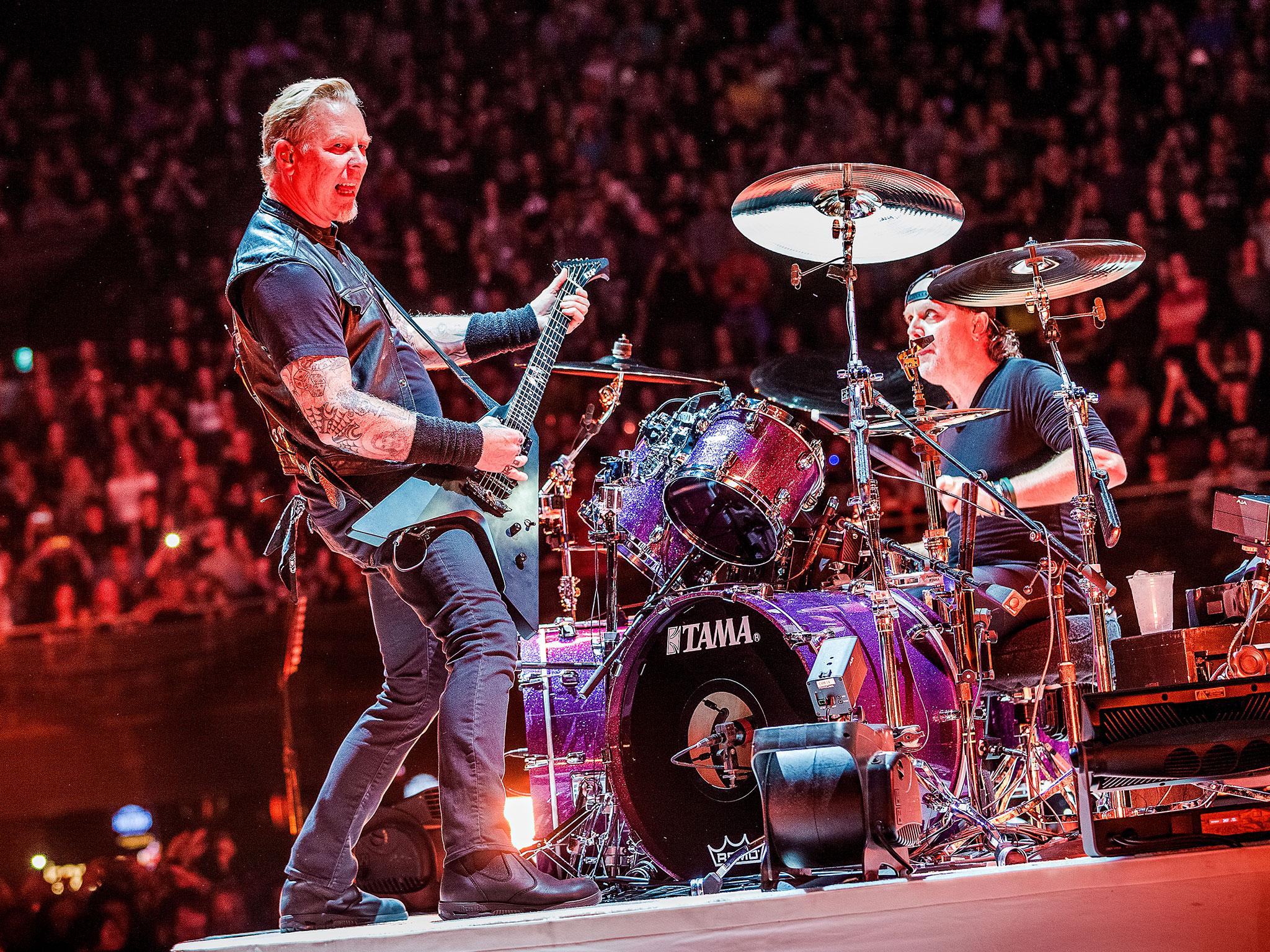 Metallica’s core songwriting unit, James Hetfield and Lars Ulrich