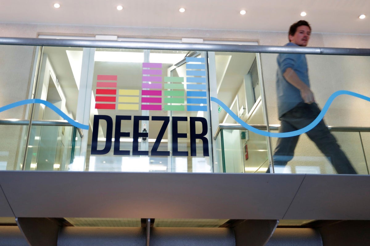 Music streaming service adds tags to AI-generated songs so listeners will know