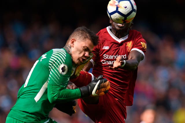 Mane was sent off in the first-half of Liverpool's defeat to Manchester City