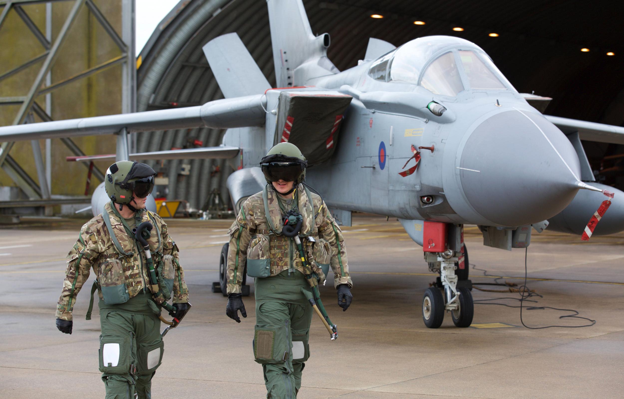 British fighters are used to face down the Russian military in Eastern Europe