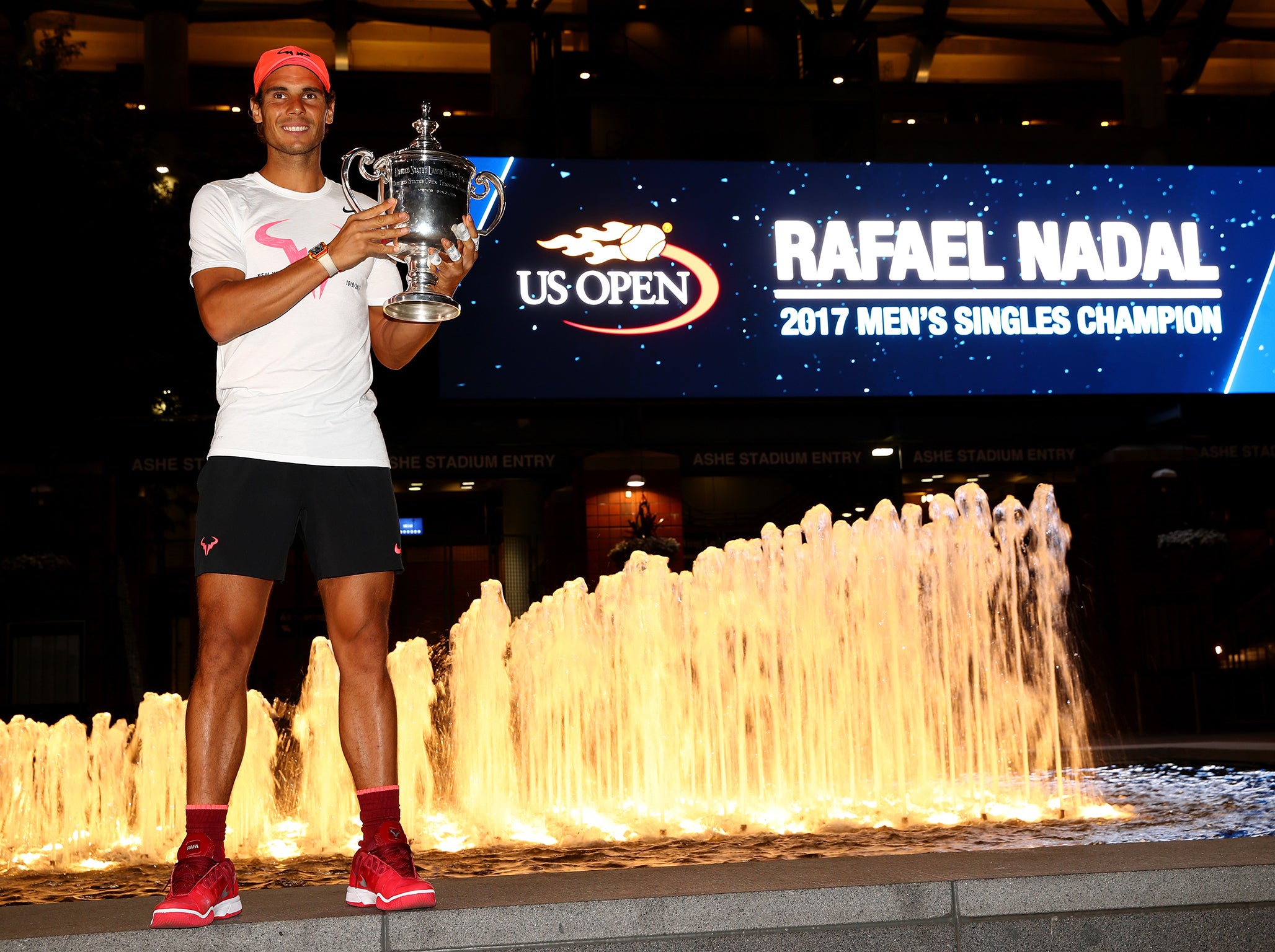 Nadal won two of the four Grand Slams this season
