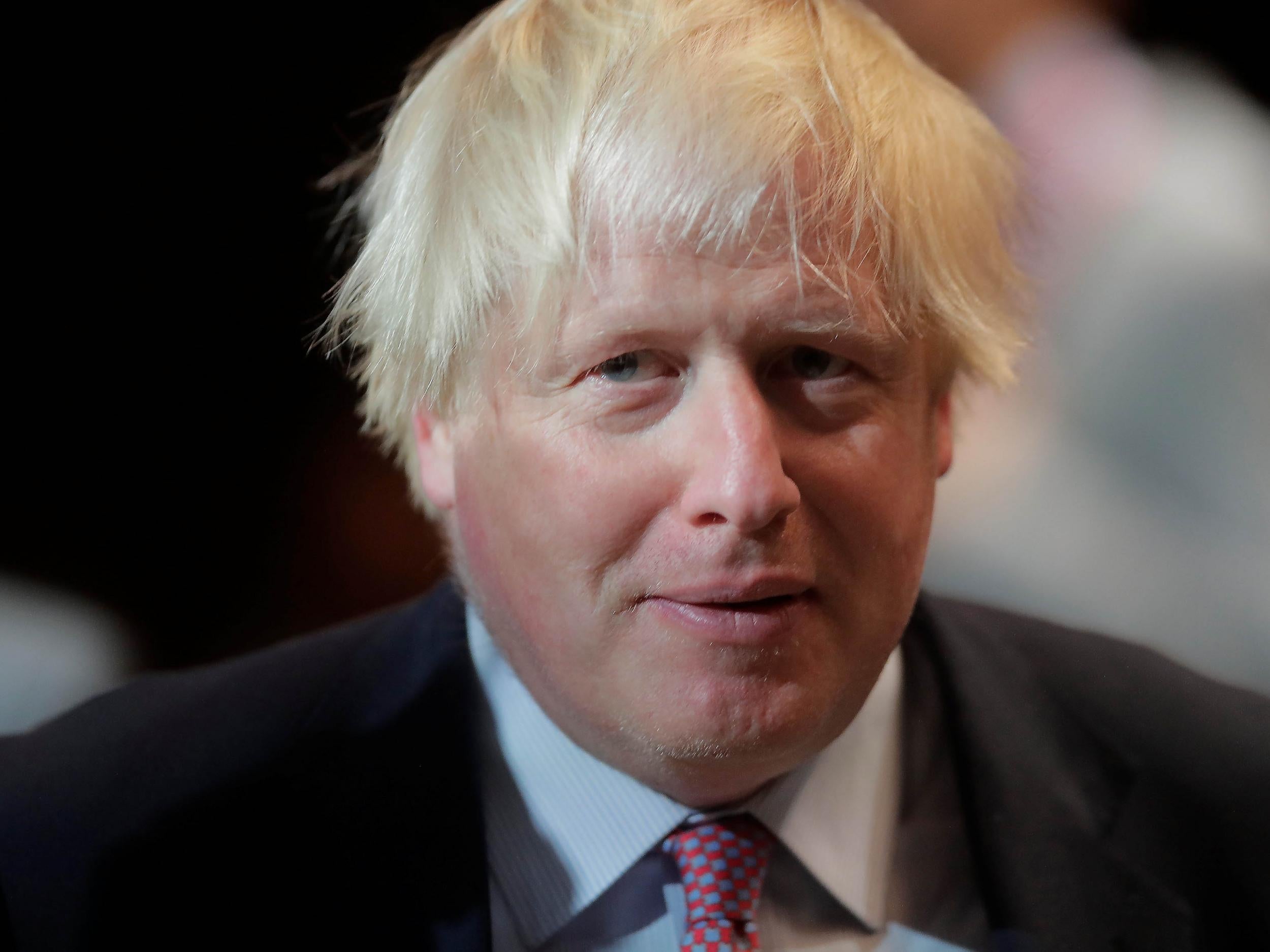 Foreign Secretary Boris Johnson